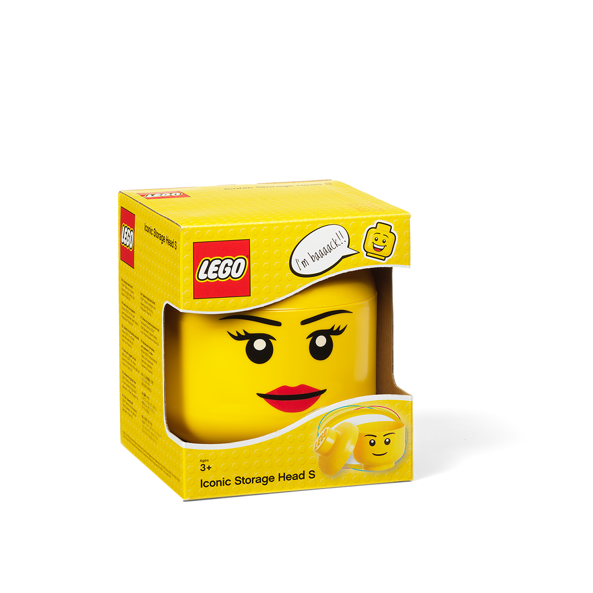 LEGO Storage Head S– Girl 40311725C