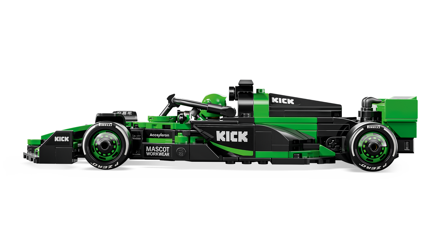 LEGO Speed Champions KICK Sauber F1 Team C44 Race Car 77247L