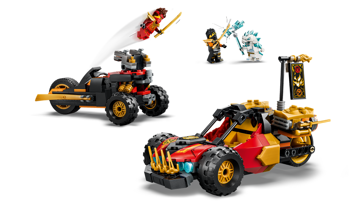 LEGO Ninjago Kai and Cole’s Combiner Vehicles 71864L