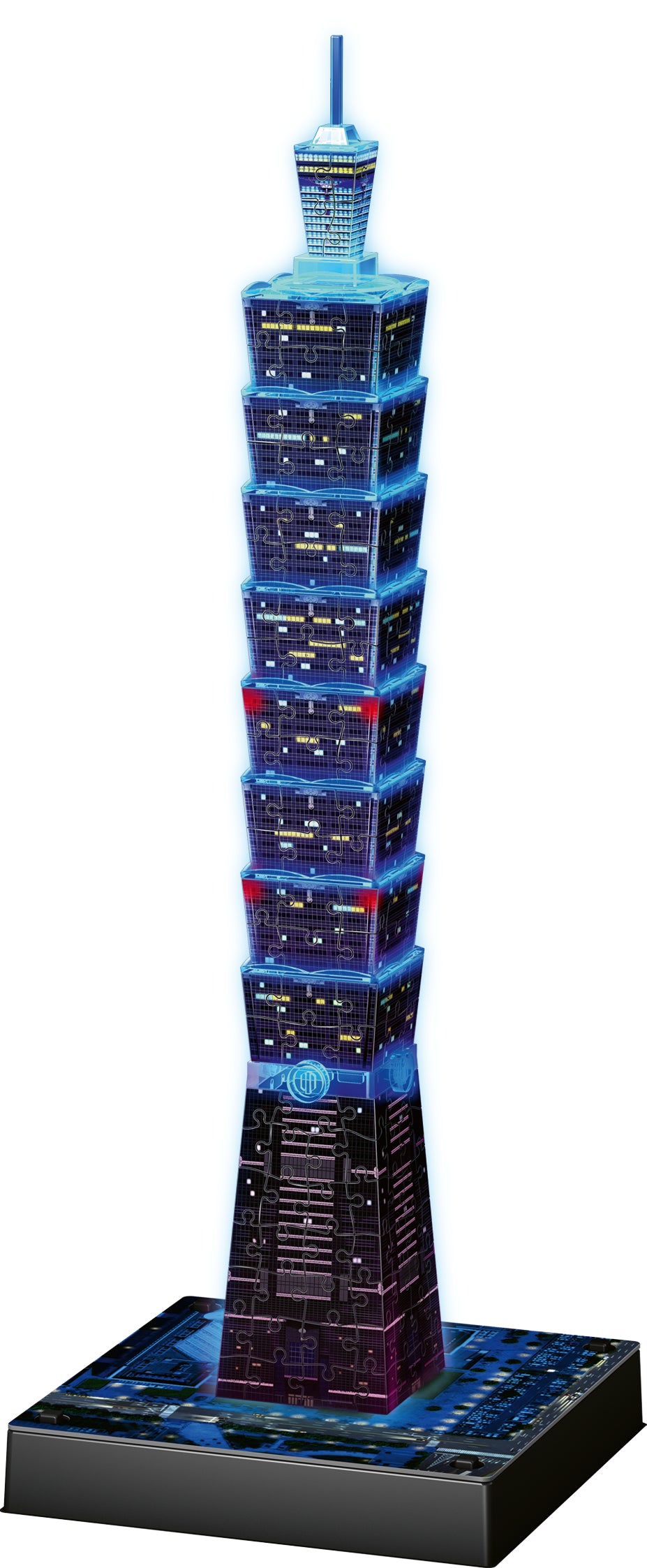 Ravensburger 3D Puzzle Taipei Tower , Night Edition   111497V