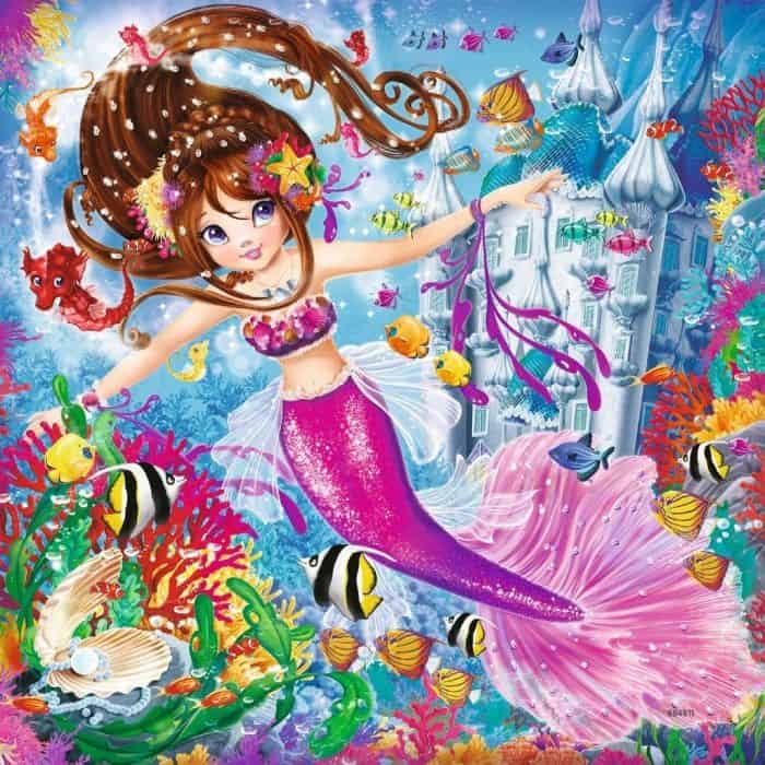 Ravensburger Puzzle 3x49 pc Enchanting Mermaids 080632V