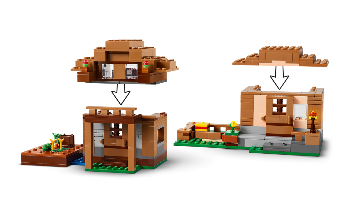 LEGO Minecraft Evoker Village Attack 21596L