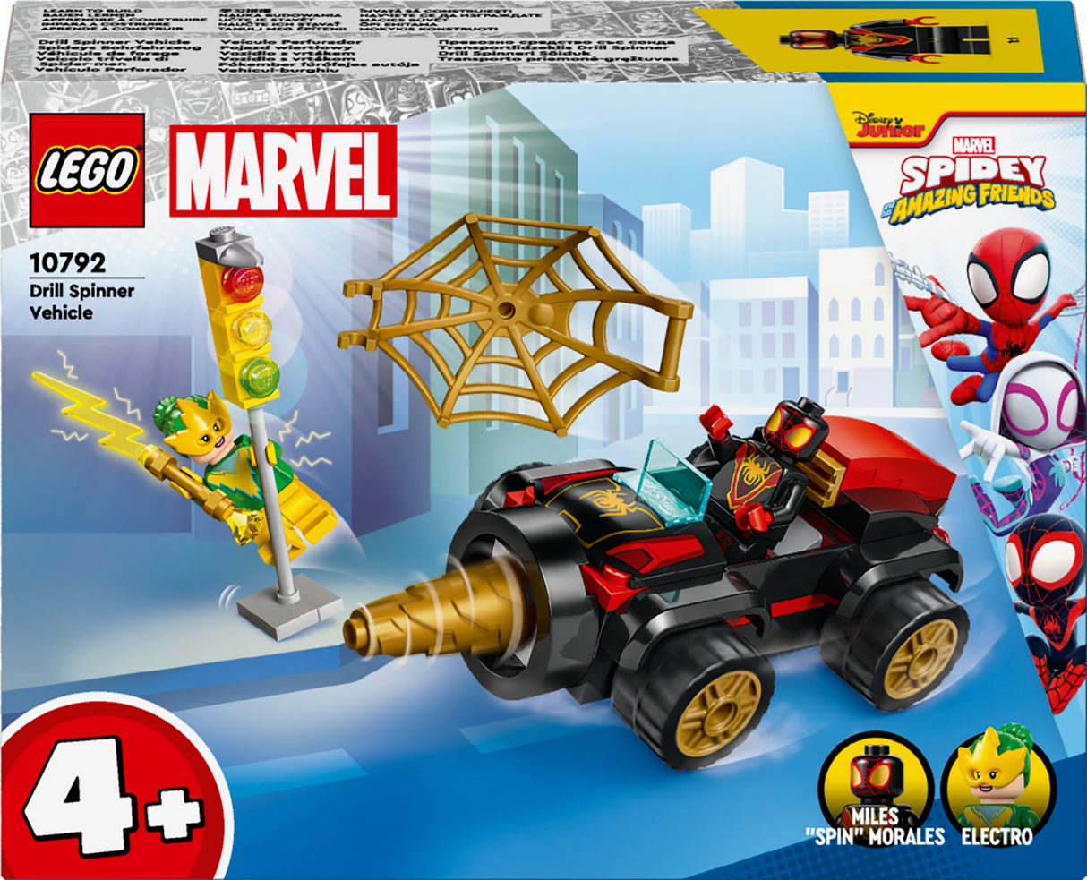 LEGO Spidey Drill Spinner Vehicle 10792L