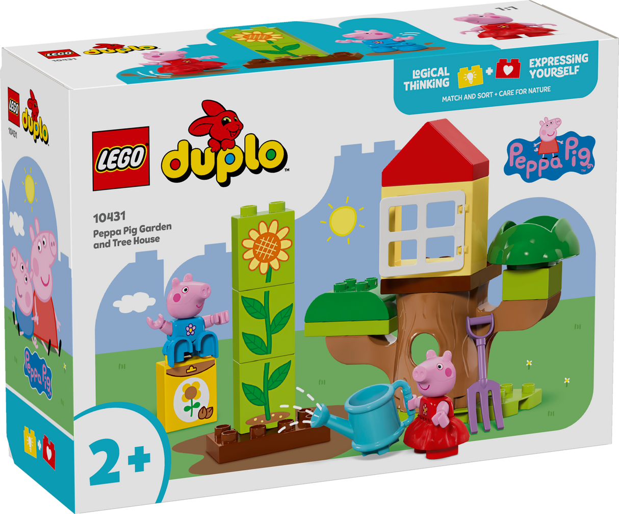 LEGO DUPLO Peppa Pig Garden and Tree House 10431L