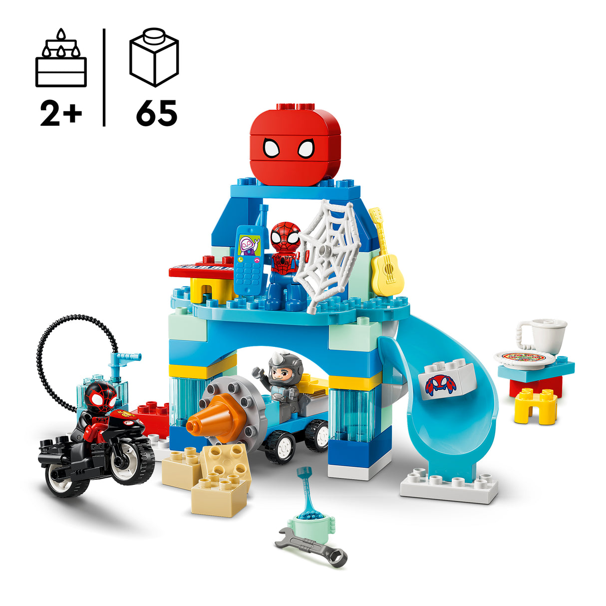 LEGO DUPLO Marvel Team Spidey Webquarters 10464L