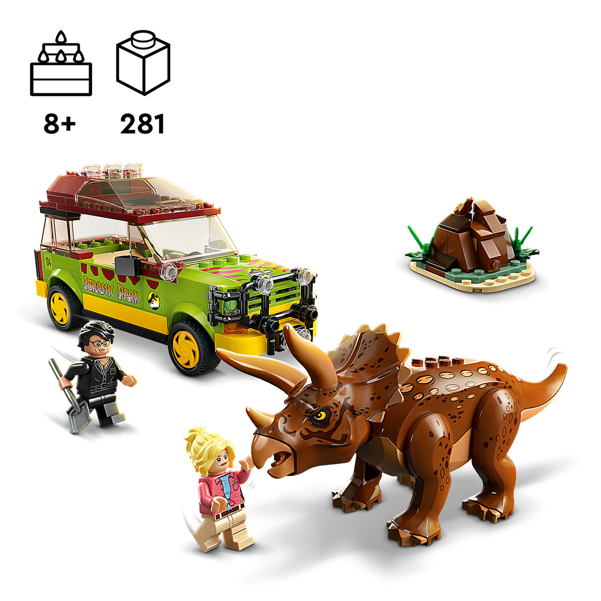 LEGO Jurassic World Triceratops Research 76959L