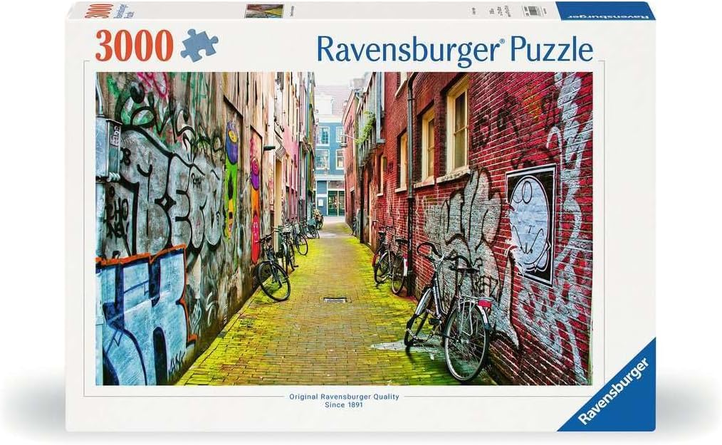 Ravensburger Puzzle 3000 pc Street Art in Amsterdam 12000807V