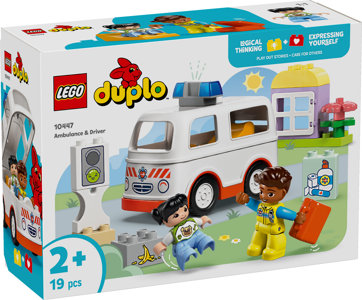 LEGO DUPLO Ambulance & Driver 10447L