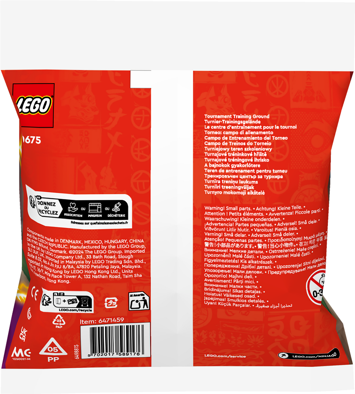 LEGO Ninjago Turniiri treeningväljak 30675L