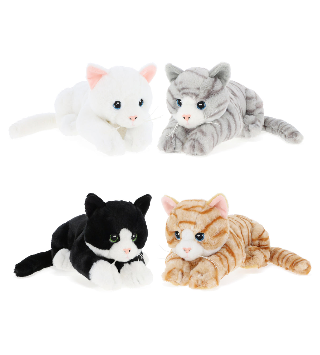 Keel Toys Keeleco Kittens 22cm 4 Different EK2280K