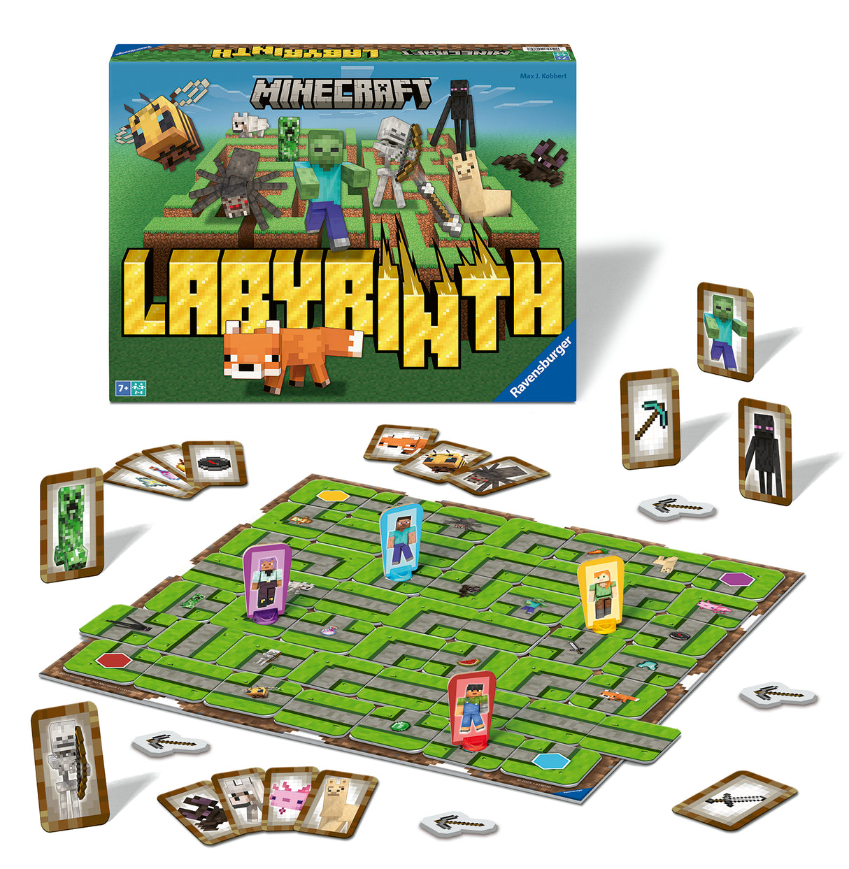 Ravensburger Board Game Labyrinth Minecraft 24684U