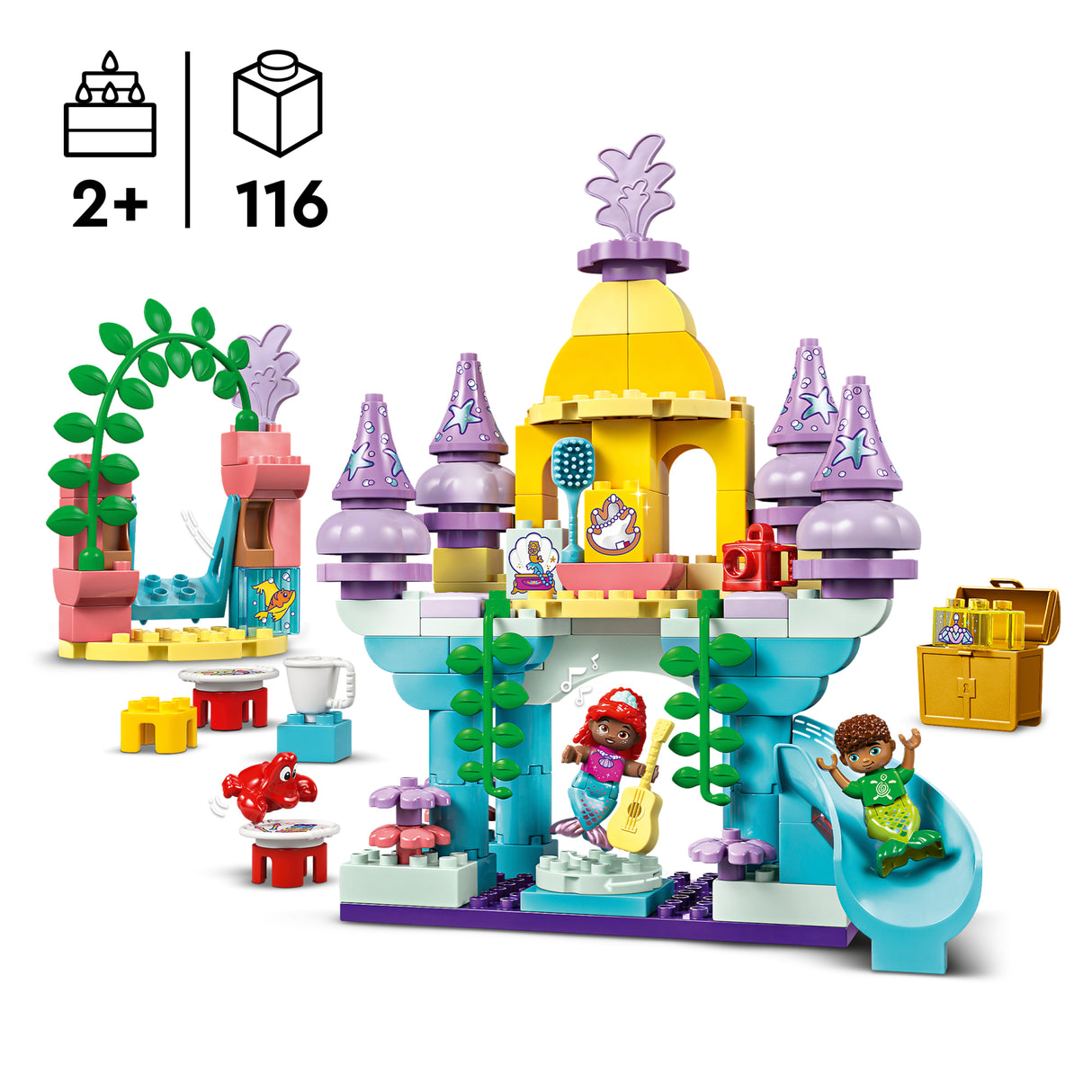 LEGO DUPLO Ariel's Magical Underwater Palace 10435L