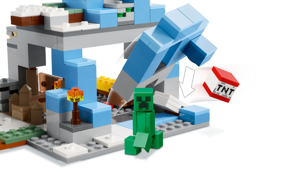 LEGO Minecraft The Frozen Peaks 21243L