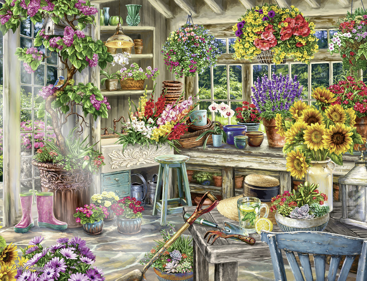Ravensburger Puzzle 2000 pc Gardener's Paradise 139965V