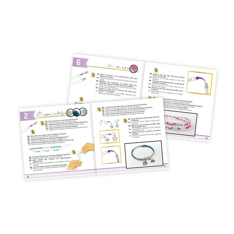 Buki Crafts Set Glitters Bracelets BE105I