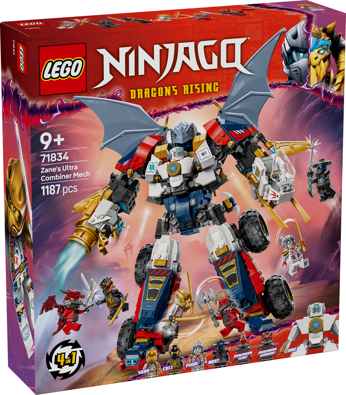 LEGO Ninjago Zane's Ultra Combiner Mech 71834L
