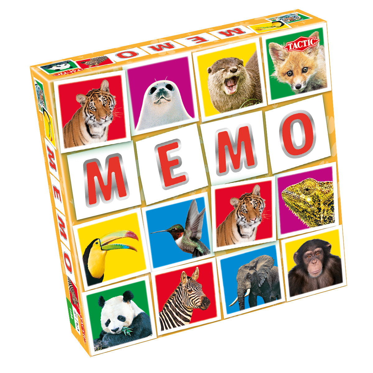 Tactic Board Game Memo Wildlife 41441T