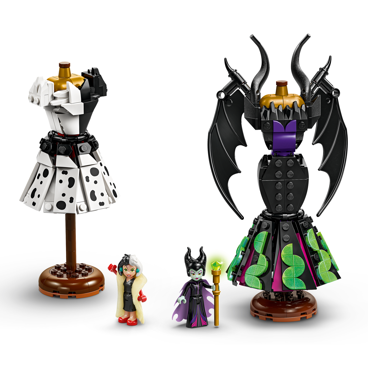 LEGO Disney Maleficent's and Cruella De Vil's Dresses 43262L
