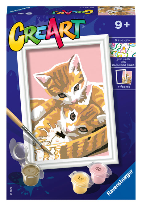 Ravensburger Paint by Numbers Cute Kitties 202058V