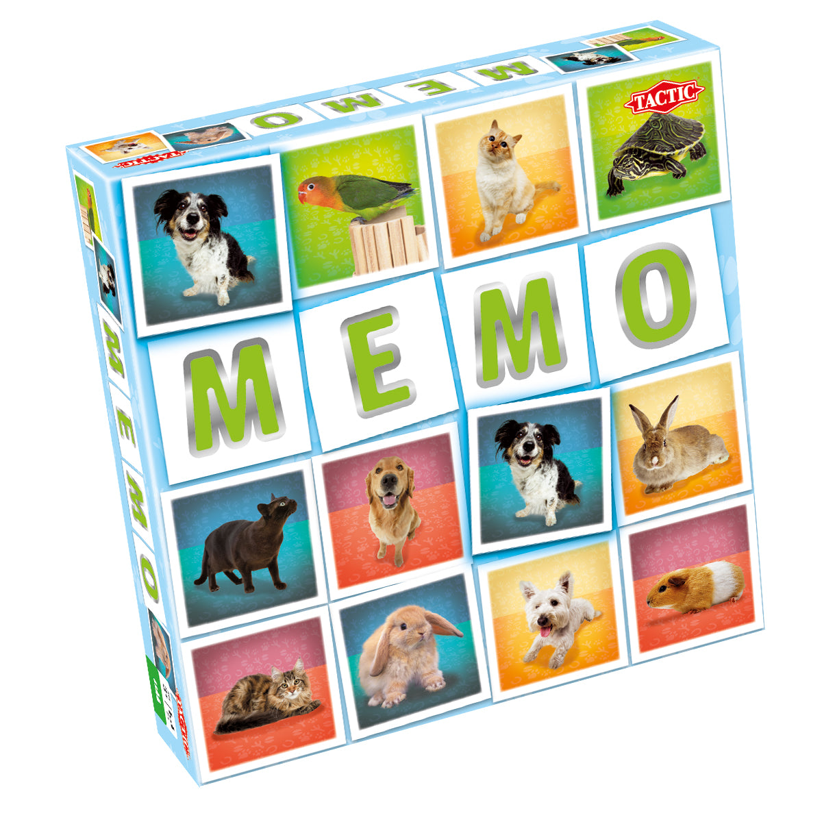 Tactic Board Game Pets Memo 41439T