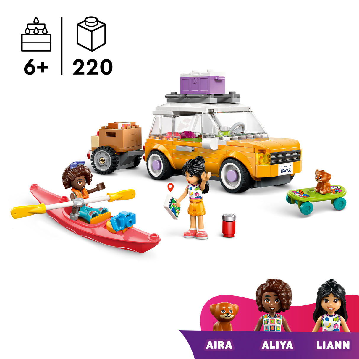 LEGO Friends Friendship Road-Trip Travel Car 42659L