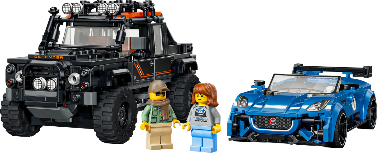 LEGO Speed Champions Jaguar Project 7 & Land Rover Defender 77264L