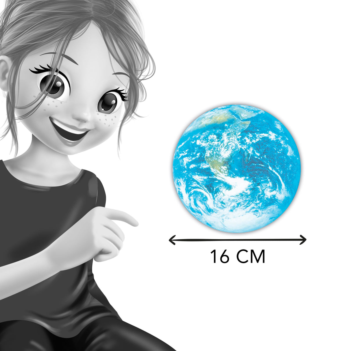 Buki Glow-in-The-Dark - Earth 3DF2I