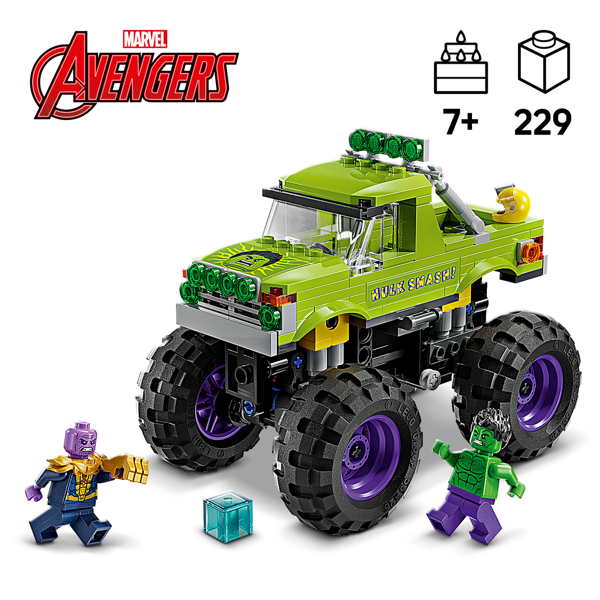 LEGO Super Heroes The Hulk Truck vs. Thanos 76312L