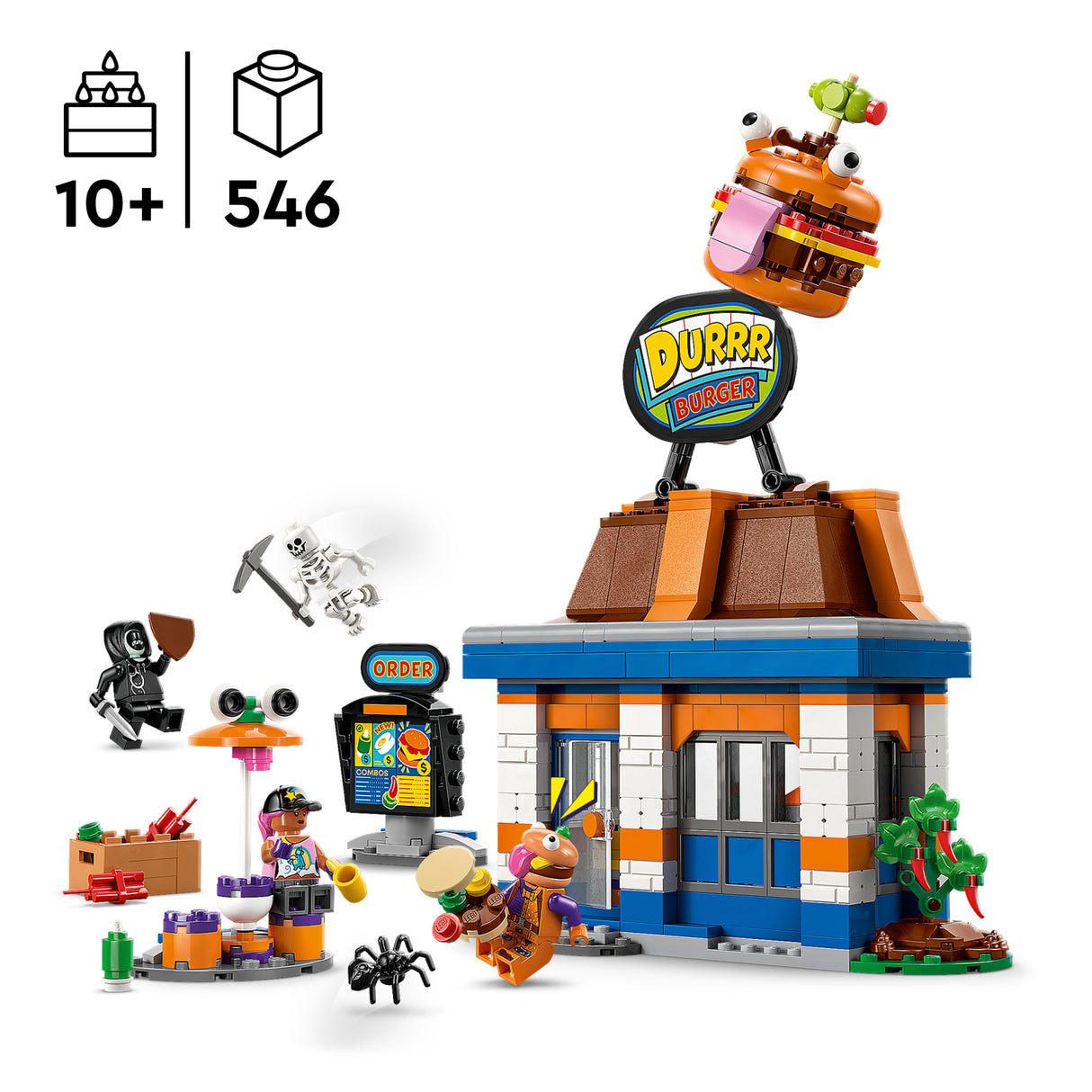 LEGO Fortnite Durrr Burger Restaurant
 77076L