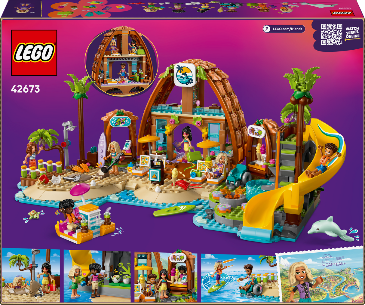 LEGO Friends Family Vacation Beach Resort
 42673L