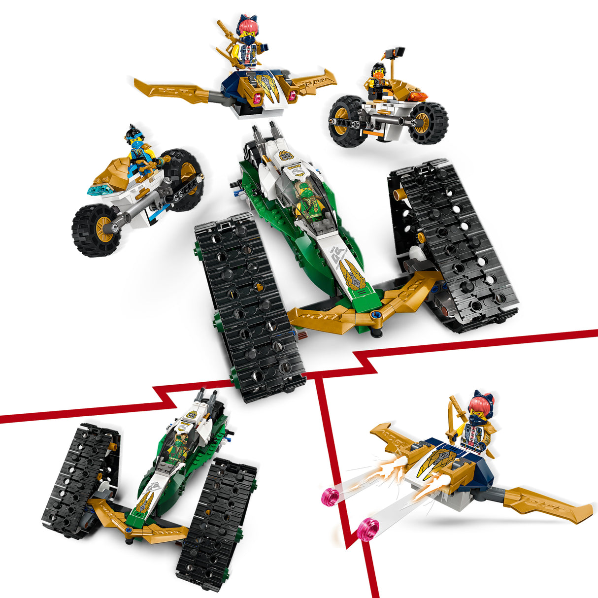 LEGO Ninjago The ninja team's combo vehicle 71820L