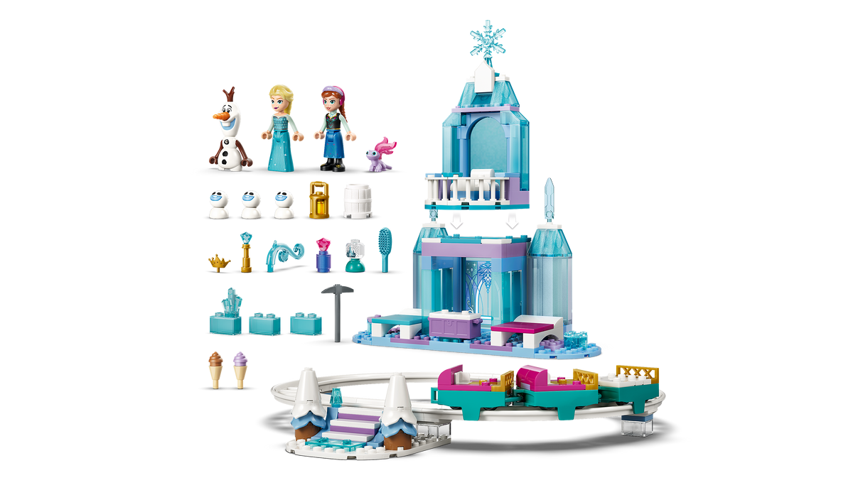LEGO Disney Elsa's Ice Castle & Snow Ride Adventure 43281L