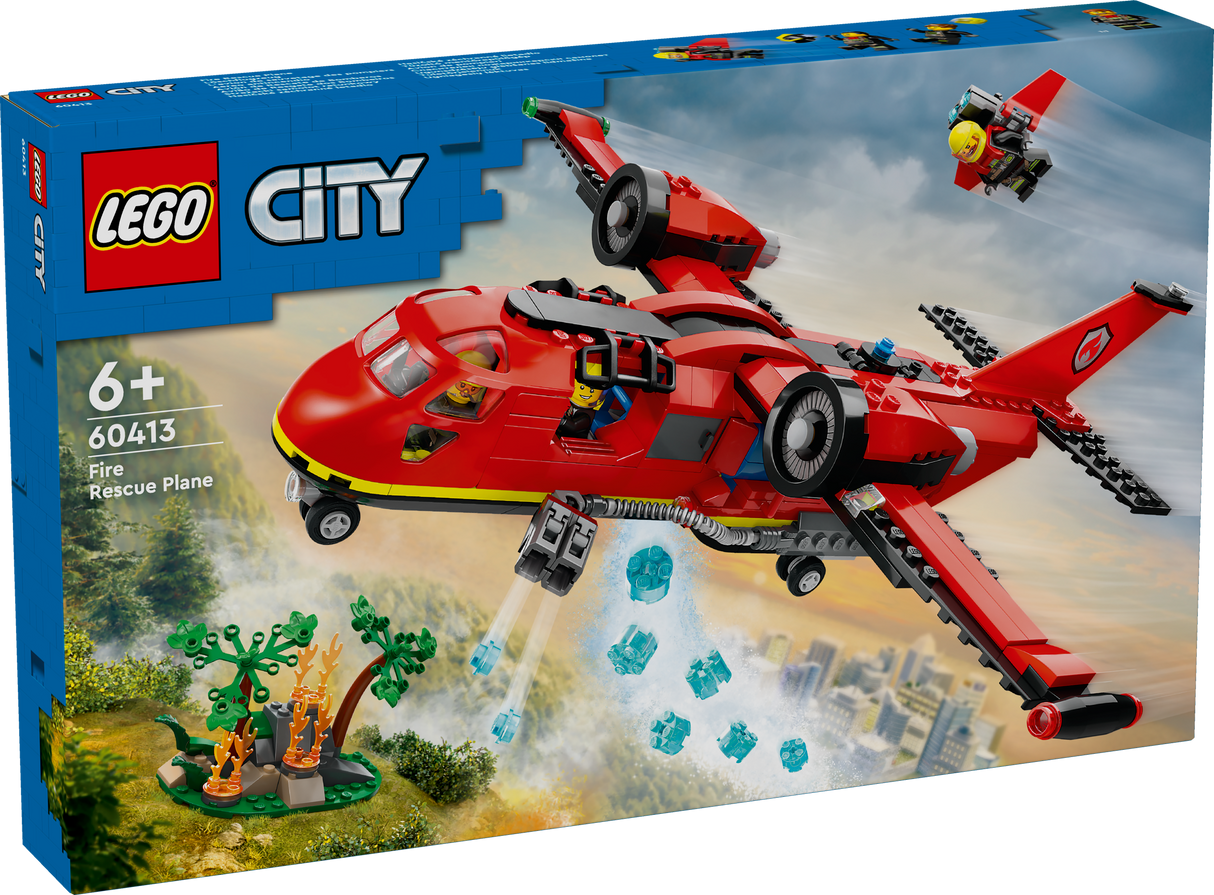 LEGO City Fire Rescue Plane 60413L