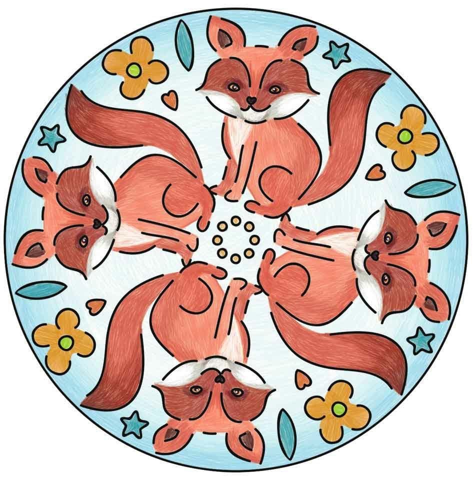 Ravensburger Mini Mandala Cute Animals 297665V