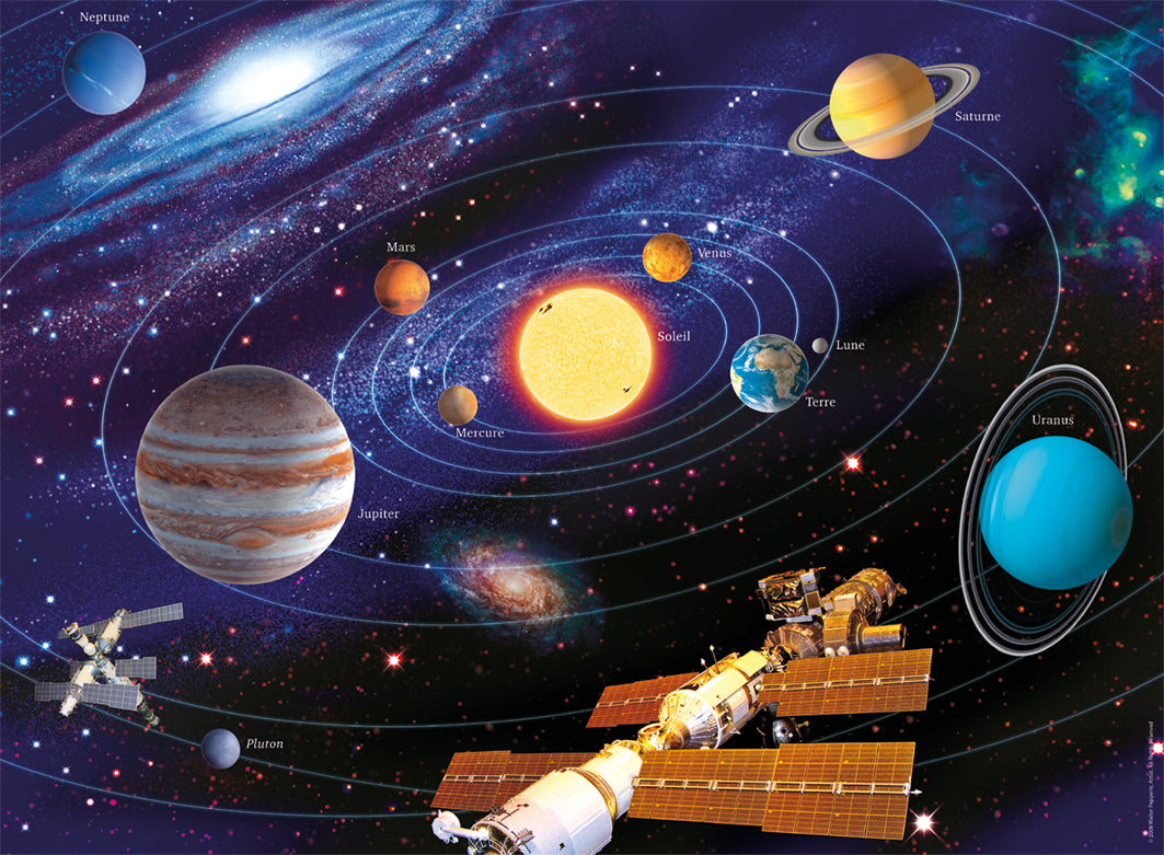 Ravensburger Puzzle 500 pc Solar System 12000202V