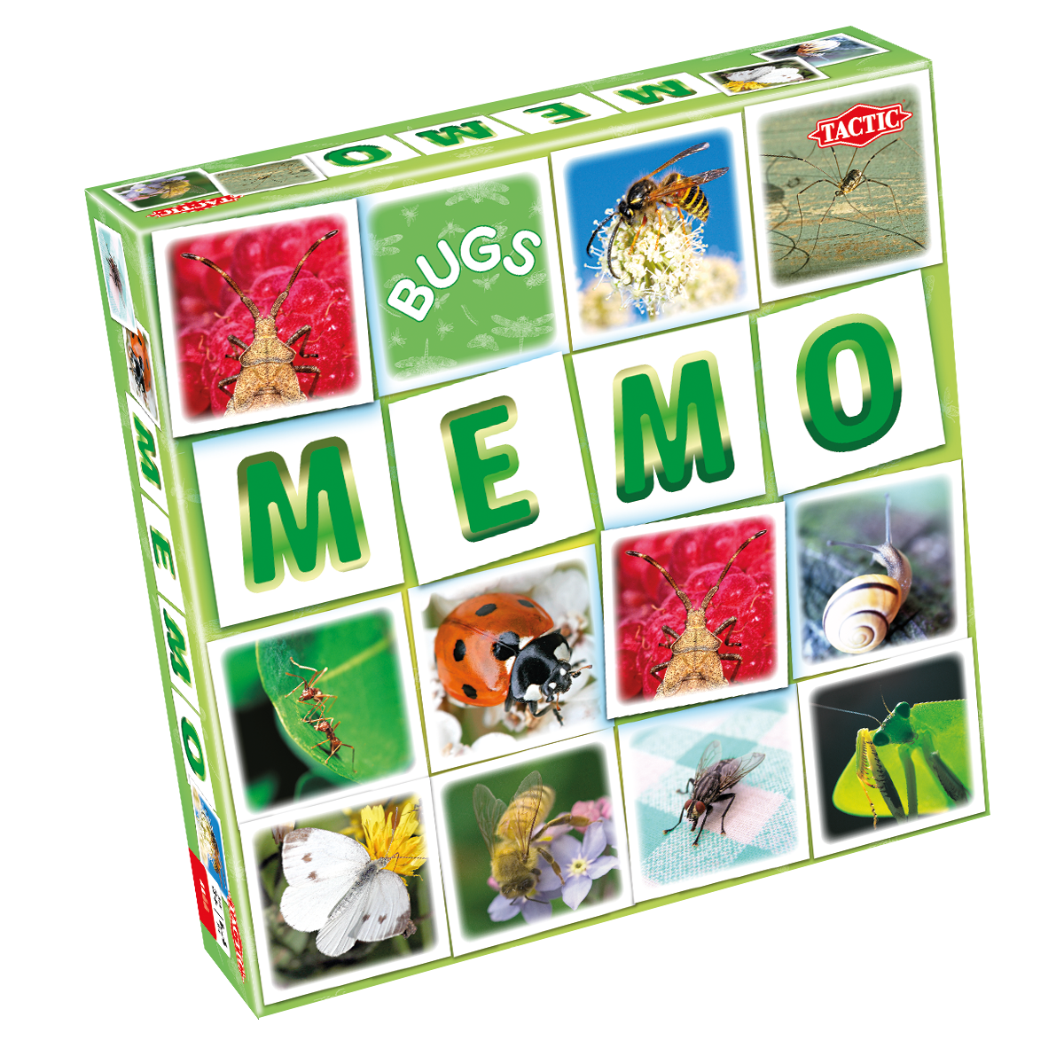 Tactic Board Game Memo Insects 56315T