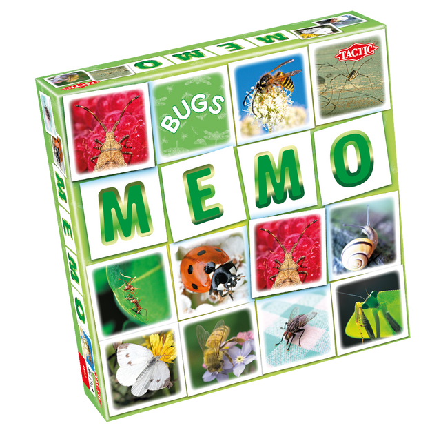 Tactic Board Game Memo Insects 56315T