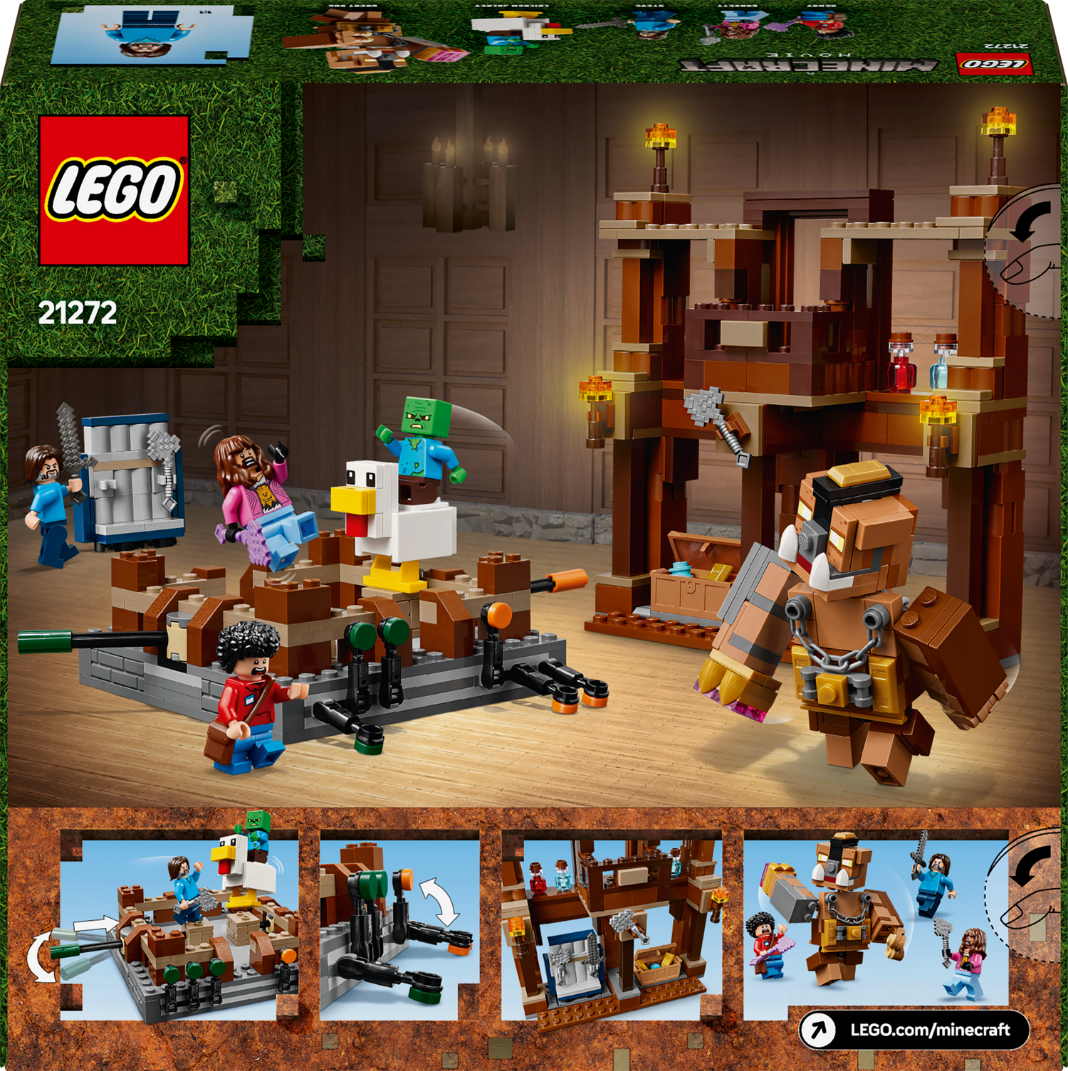 LEGO Minecraft Woodland Mansion Fighting Ring 21272L