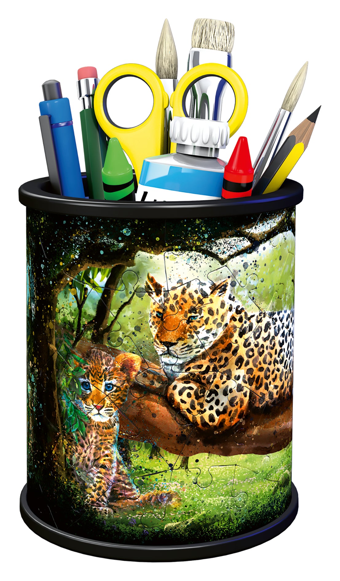 Ravensburger 3D Puzzle Pencil Cup Leopard 112630V