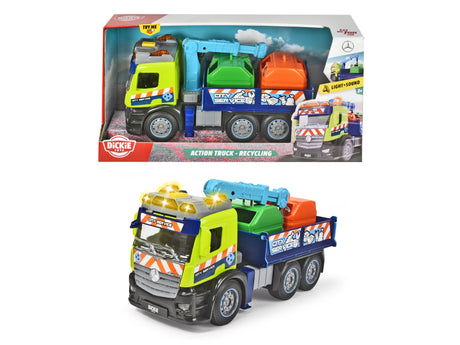 Dickie Toys Action Truck - Recycling 203745015B