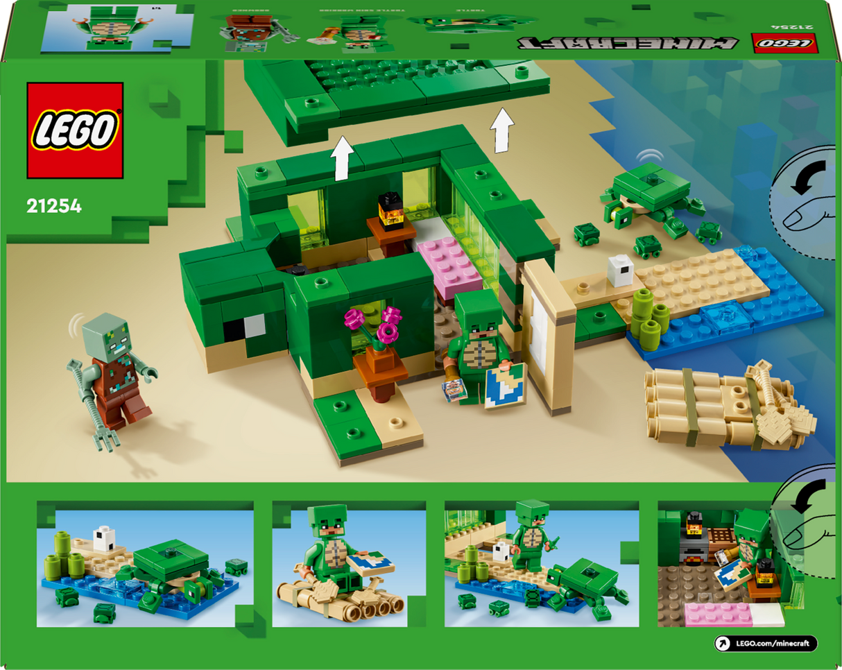 LEGO Minecraft The Turtle Beach House 21254L