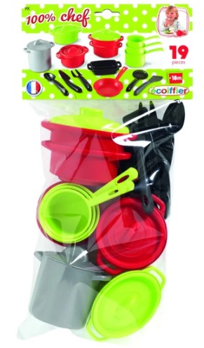 Ecoiffier Kitchenware Set 8/991S