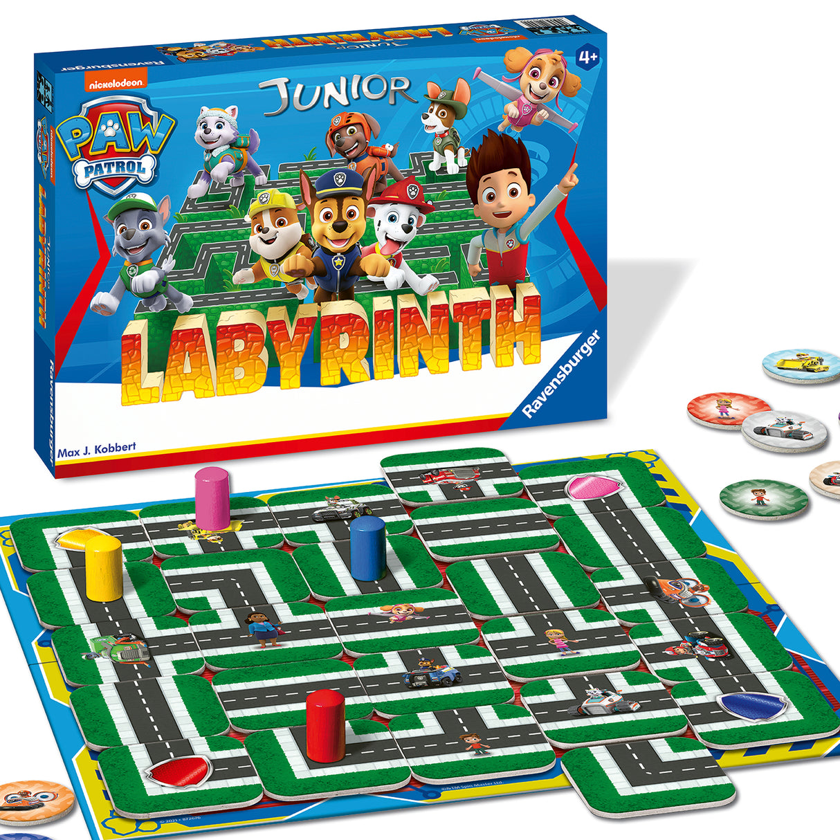 Ravensburger Board Game Junior Labyrinth PAW Patrol 20799U