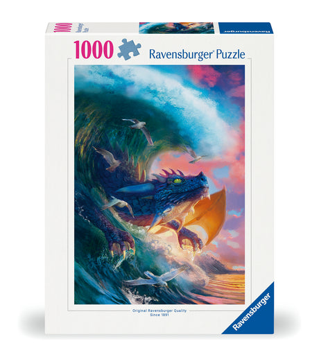 Ravensburger Puzzle 1000 pc Powerful Dragon 12000622V