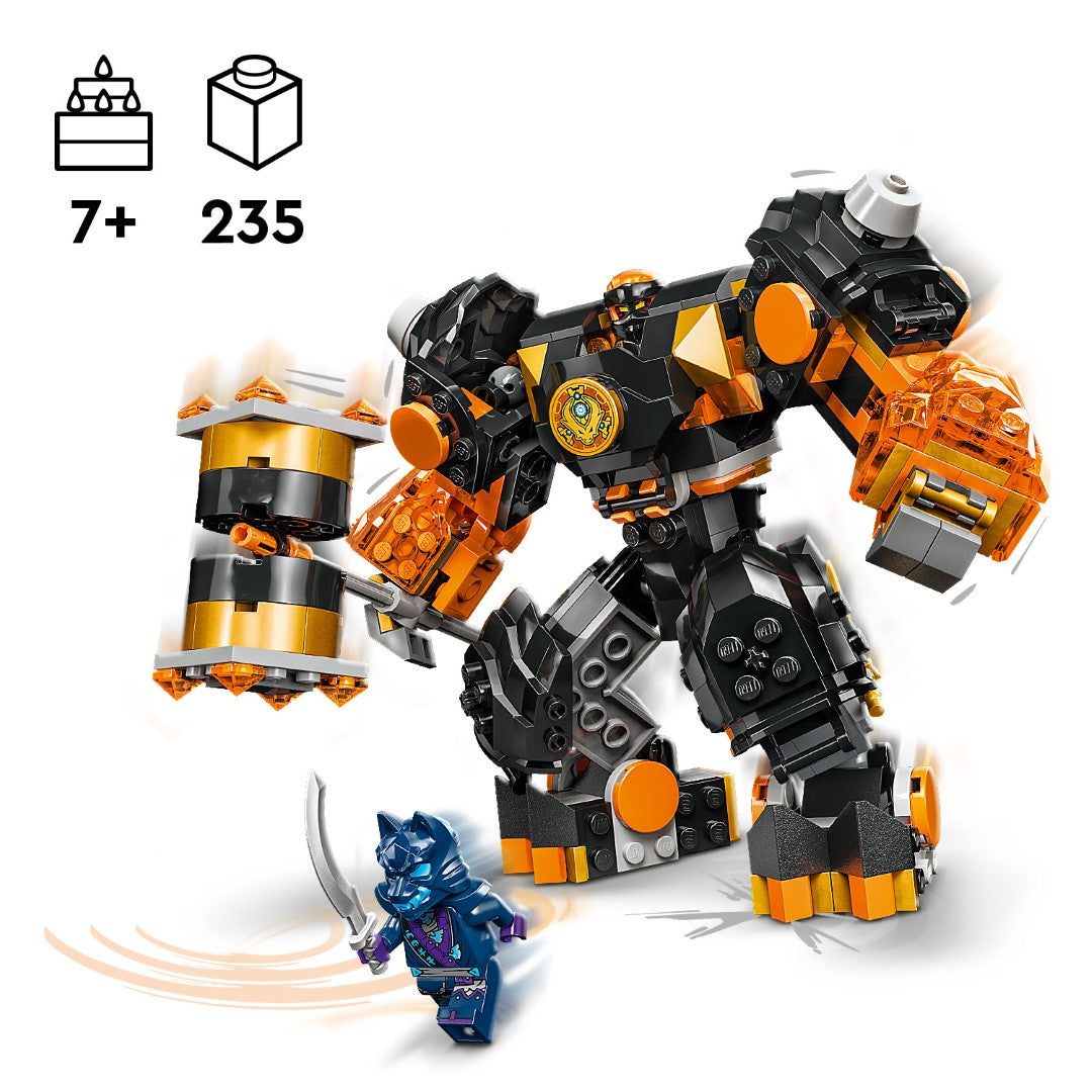 LEGO Ninjago Cole's Elemental Earth Mech 71806L