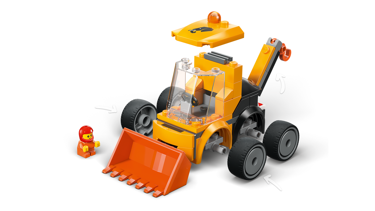 LEGO City Rides – Construction Loader 60483L