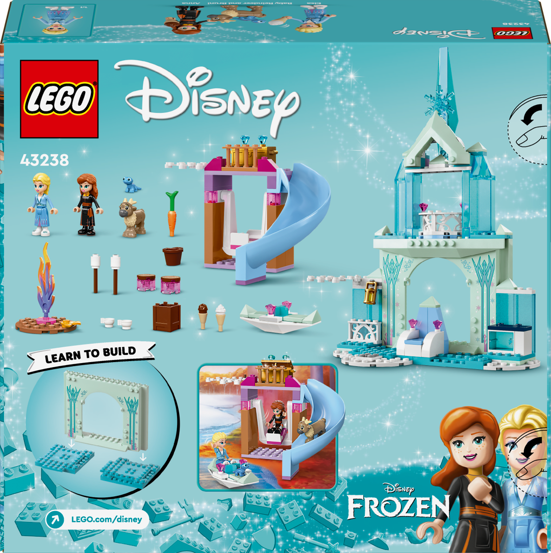 LEGO Disney Princess Elsa's Frozen Castle 43238L