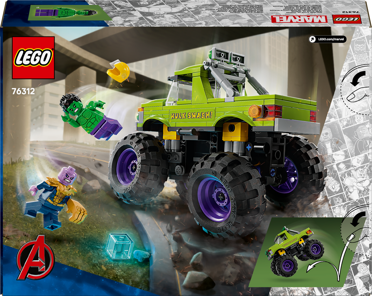 LEGO Super Heroes The Hulk Truck vs. Thanos 76312L
