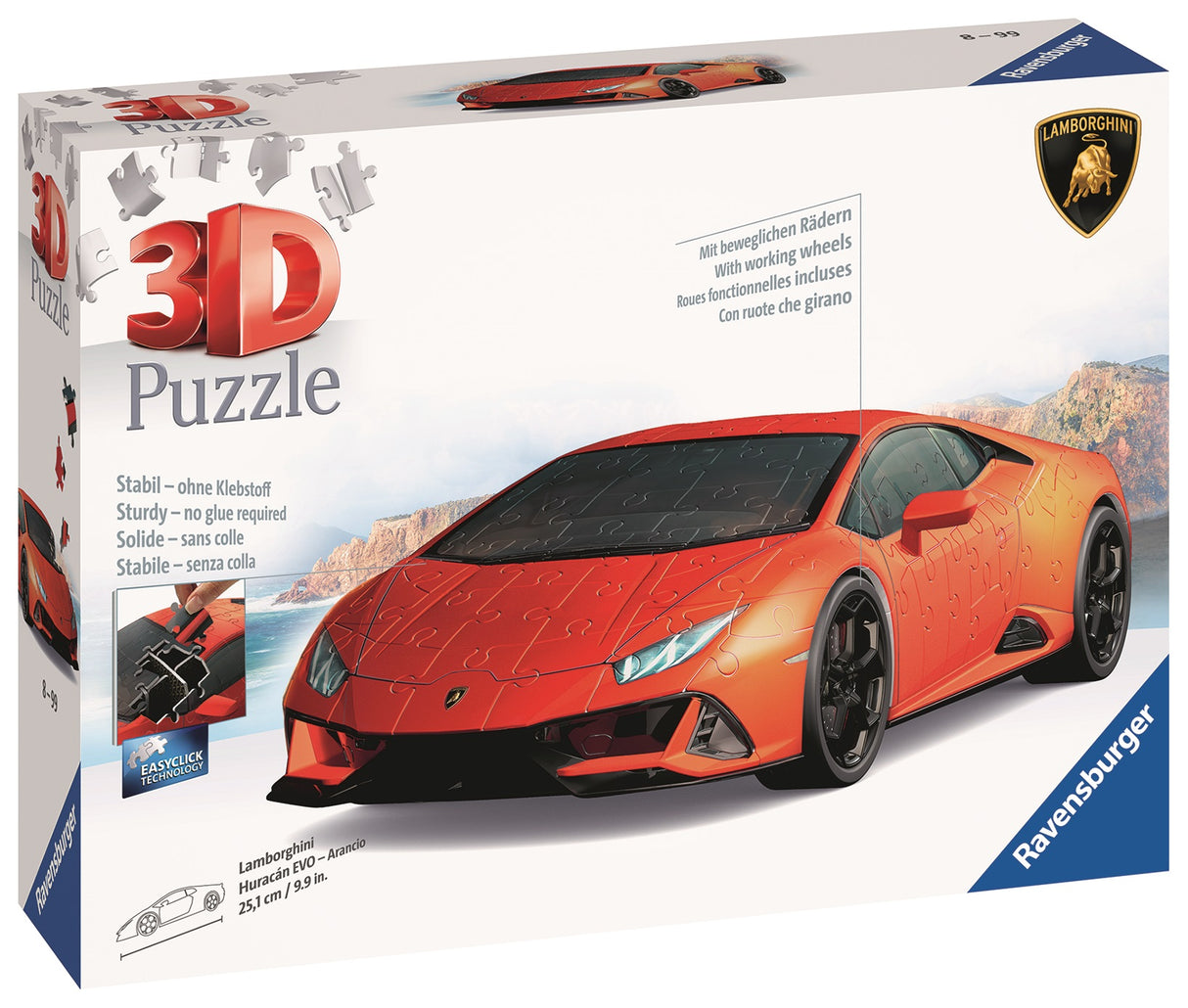 Ravensburger 3D puzzle Lamborghini Huracan 115716V