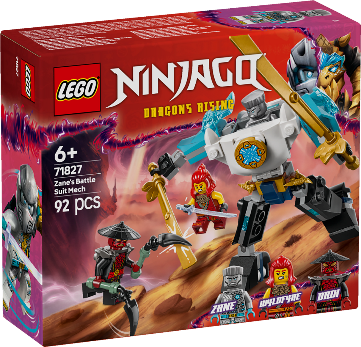 LEGO Ninjago Zane's Battle Suit Mech 71827L